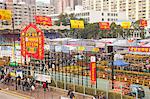 Chinese new year flower market, Tsuen Wan, ong Kong