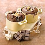 Chocolate and almond Moelleux