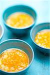 Orange lentil soup