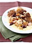 Lamb Couscous with two types of beans