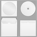 CD Case, vector eps10 illustration