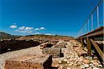 Celtiberian Archaeological Site of Tiermes, Montejo de Tiermes, Soria, Castilla y Leon, Spain