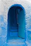 Blue Archway, Chefchaouen, Chefchaouen Province, Tangier-Tetouan Region, Morocco