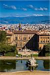 Boboli Gardens and Palazzo Pitti, Florence, Tuscany, Italy