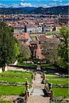 View of City from Bardini Gardens, Florence, Tuscany, Italy