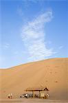 Dunes, Mingsha Shan, Dunhuang, Silkroad, Gansu Province, China