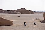 Yadan parc national, Dunhuang, Province de Gansu, Chine