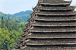 Mapang Drum Tower at Mapang Village, Sanjiang, Guangxi Province, China