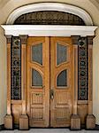 Art Nouveau style door, Iloilo, Philippines, Southeast Asia, Asia