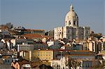 Pantheon and Alfama district, Lisbon, Portugal, Europe