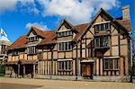 Shakespeare's birthplace, Stratford-upon-Avon, Warwickshire, England, United Kingdom, Europe