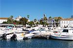 Marina and Old Town, Faro, Algarve, Portugal, Europe