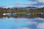 Sunrise, Ambleside, Lake Windermere, Lake District National Park, Cumbria, England, United Kingdom, Europe