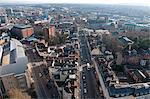 Regardant vers le bas de Park Street, Bristol, Angleterre, Royaume-Uni, Europe