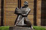 Statue of Yaroslav The Wise at The Golden Gate, Kiev, Ukraine, Europe