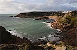 Portelet Bay from Noirmont Point, Jersey, Channel Islands, United Kingdom, Europe