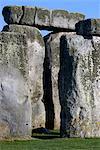 Le cercle de pierres debout préhistorique de Stonehenge, datant entre 3000 et 2000BC, patrimoine mondial de l'UNESCO, dans le Wiltshire, Angleterre, Royaume-Uni, Europe