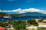 Le Bourg, Iles des Saintes, Terre de Haut, Guadeloupe, West Indies, French Caribbean, France, Central America