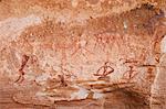 Rock paintings, Twyfelfontein, UNESCO World Heritage Site, Damaraland, Kunene Region, Namibia, Africa