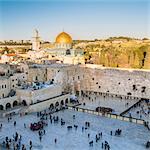 Jüdischen Viertel von Western Wall Plaza, Altstadt, UNESCO World Heritage Site, Jerusalem, Israel, Nahost