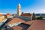 View towards the Church of the Redeemer, Jerusalem, Israel, Middle East