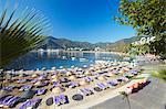 Icmeler beach, Marmaris, Anatolia, Turkey, Asia Minor, Eurasia