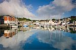 Padstow pêche village et port de Cornwall, Angleterre, Royaume-Uni, Europe