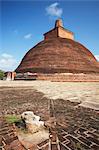 Jetavanarama Dagoba, Anuradhapura, (UNESCO World Heritage Site), North Central Province, Sri Lanka