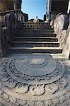 Vatadage, Quadrangle, Polonnaruwa, Site du patrimoine mondial de l'UNESCO, Province centrale du Nord, Sri Lanka, Asie