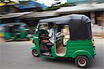 Tuk tuk, Weligama, Province du Sud, Sri Lanka, Asie