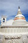 Buddhistische Tempel Sudharmalaya Vihara, Galle, Südprovinz in Sri Lanka, Asien