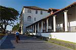 National Museum and Amangalla hotel, Galle, UNESCO World Heritage Site, Southern Province, Sri Lanka, Asia