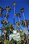 Sign for Beverly Hills Hotel, Beverly Hills, Los Angeles, California, USA