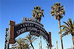 Santa Monica Pier, Santa Monica, Los Angeles, California, USA