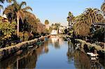Canaux de Venise, Venice Beach, Los Angeles, Californie, États-Unis d'Amérique, l'Amérique du Nord