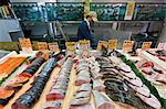 Fish for sale, Chinatown, Toronto, Ontario, Canada, North America