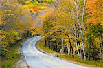 Grafton Notch State Park, dans le Maine, New England, États-Unis d'Amérique, l'Amérique du Nord