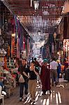 Souk, Marrakech, Maroc, l'Afrique du Nord, Afrique