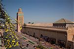 Africa, North Africa, Morocco, Marrakesh, D'El Mansour Mosque