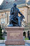 Robert Burns Statue, Albert Square, Dundee, Écosse
