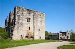 Barden Tower on the Bolton Abbey Estate, Wharfedale, Yorkshire Dales, Yorkshire, England, United Kingdom, Europe