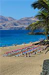 Playa Grande, Puerto del Carmen, Lanzarote, Kanarische Inseln, Spanien