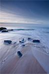 A beautiful sandy beach near Cap Frehel, Cote d'Emeraude (Emerald Coast), Brittany, France, Europe