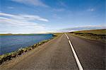 Route 1 around Lake Myvatn, Iceland