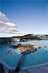 Blue Lagoon geothermal spa, Reykjanes Peninsula, Iceland