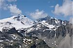 Mountainside, Tignes, Tarentaise Valley, Savoie, Rhone-Alpes Region, France