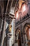 An image of a religious statue in a Church in Nuremberg Bavaria Germany