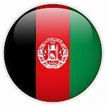 Vector - Afghanistan Flag Glossy Button