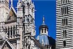 Close-Up of Siena Cathedral, Siena, Tuscany, Italy