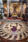 Interior of Siena Cathedral, Siena, Tuscany, Italy